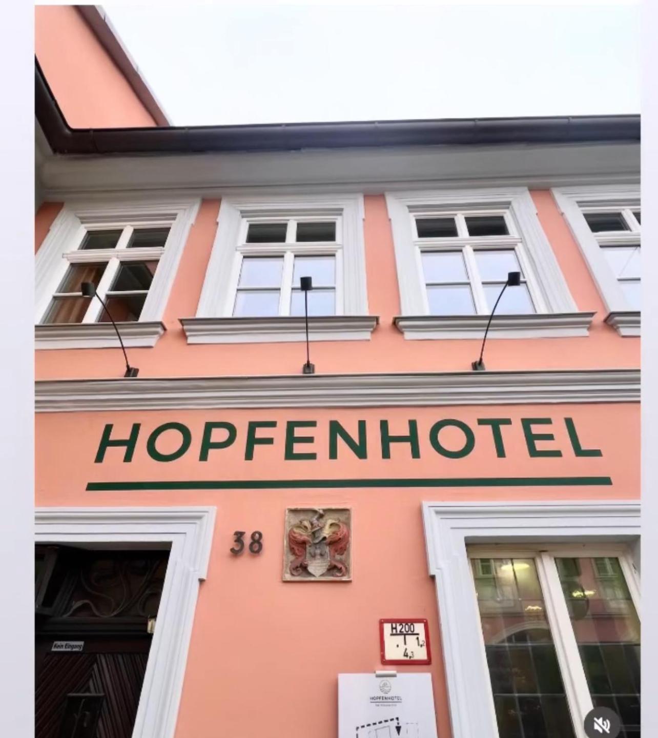 Hopfenhotel Am Adenauerufer 밤베르크 외부 사진